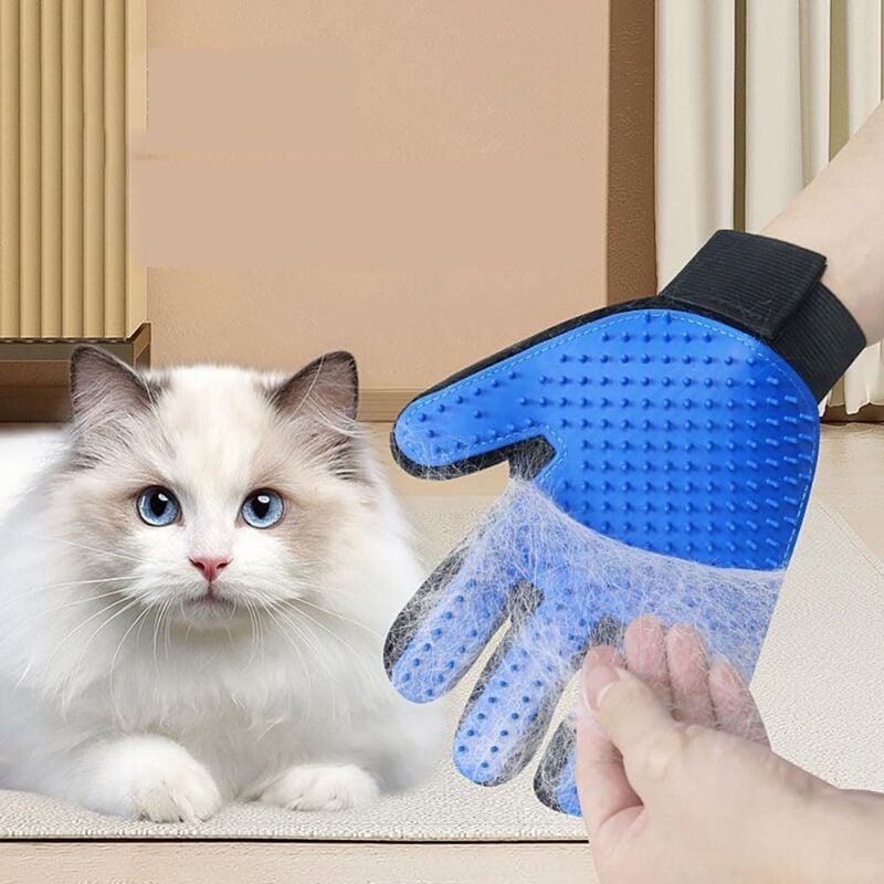Cat & Dog Grooming Glove – Hair Remover & Massage