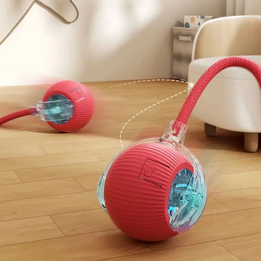 Smart Interactive Cat Toy Ball with Faux Tail