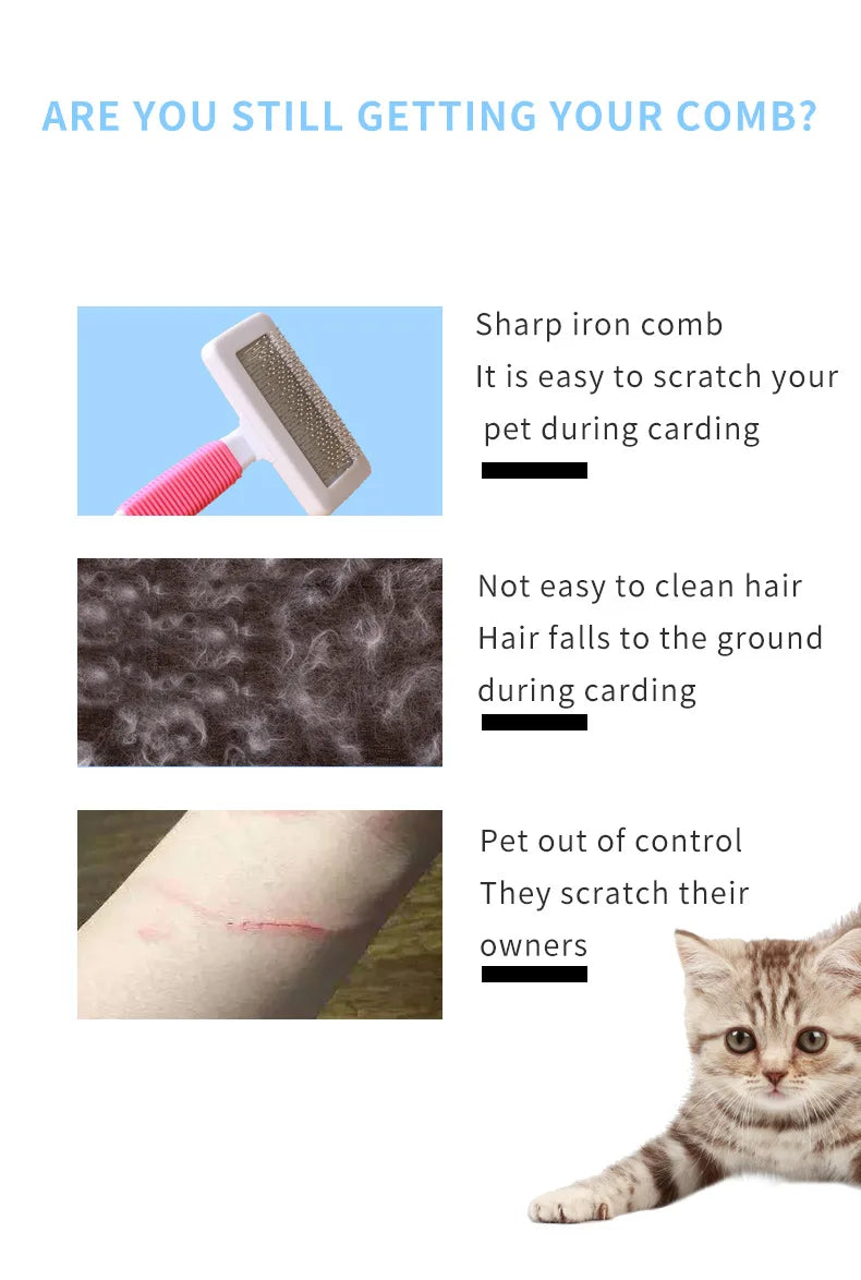 Cat & Dog Grooming Glove – Hair Remover & Massage