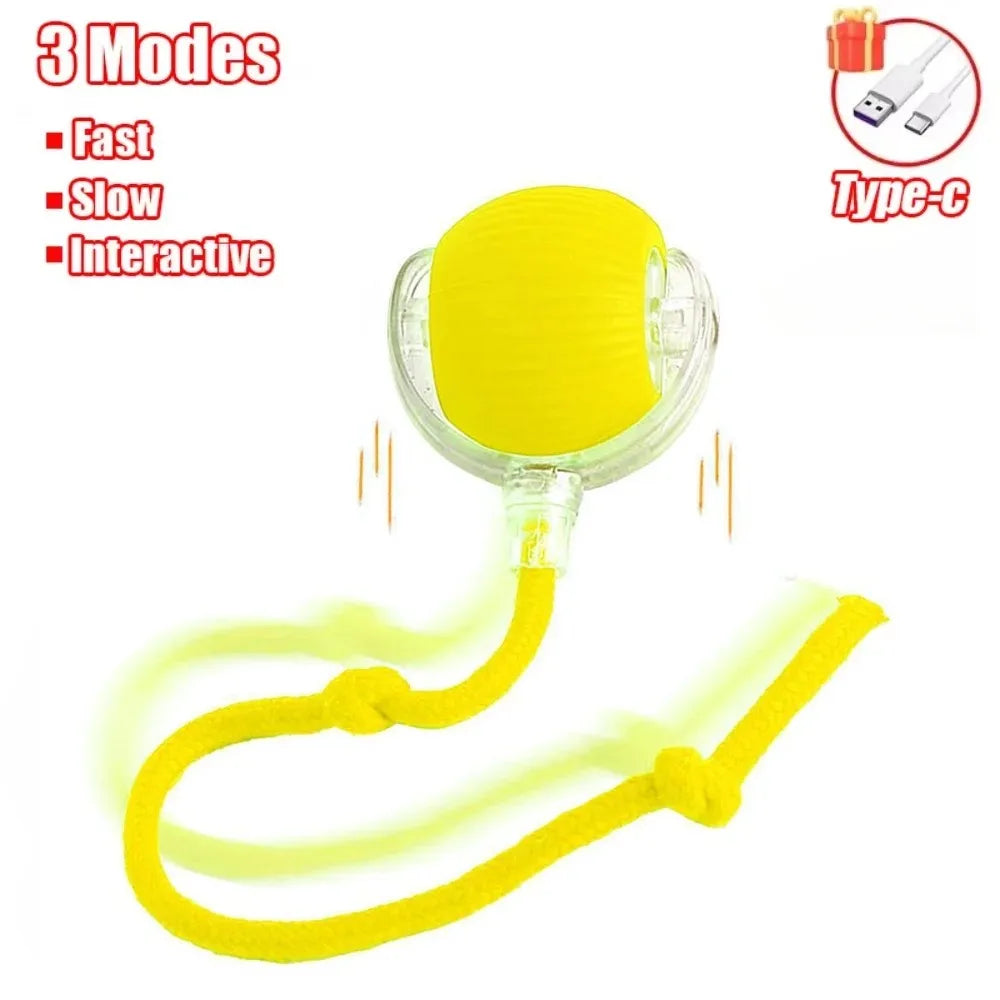 Smart Interactive Cat Toy Ball with Faux Tail